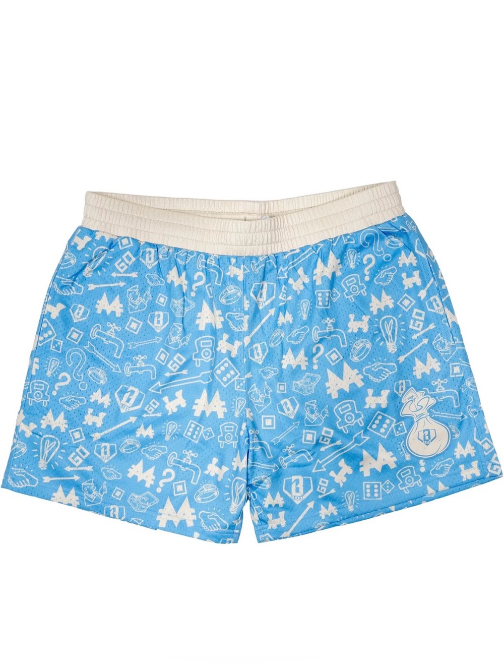 Baseball Lifestyle 101 x Monopoly Boys' 5” Grand Slam Collector Shorts youth S